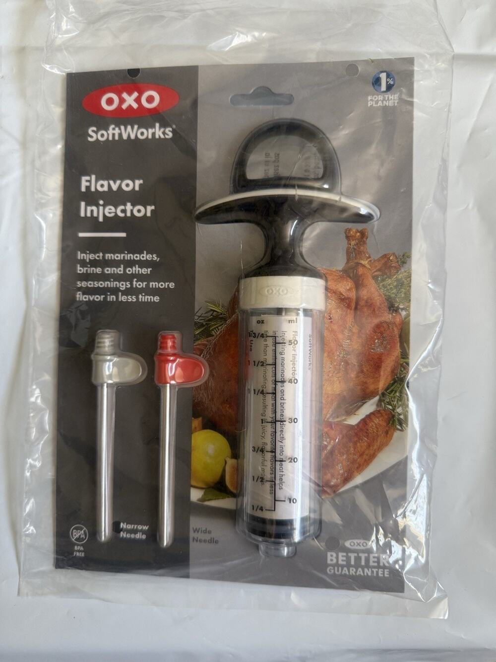 OXO Good Grips Flavor Injector for Meat & Poultry (Brand New)